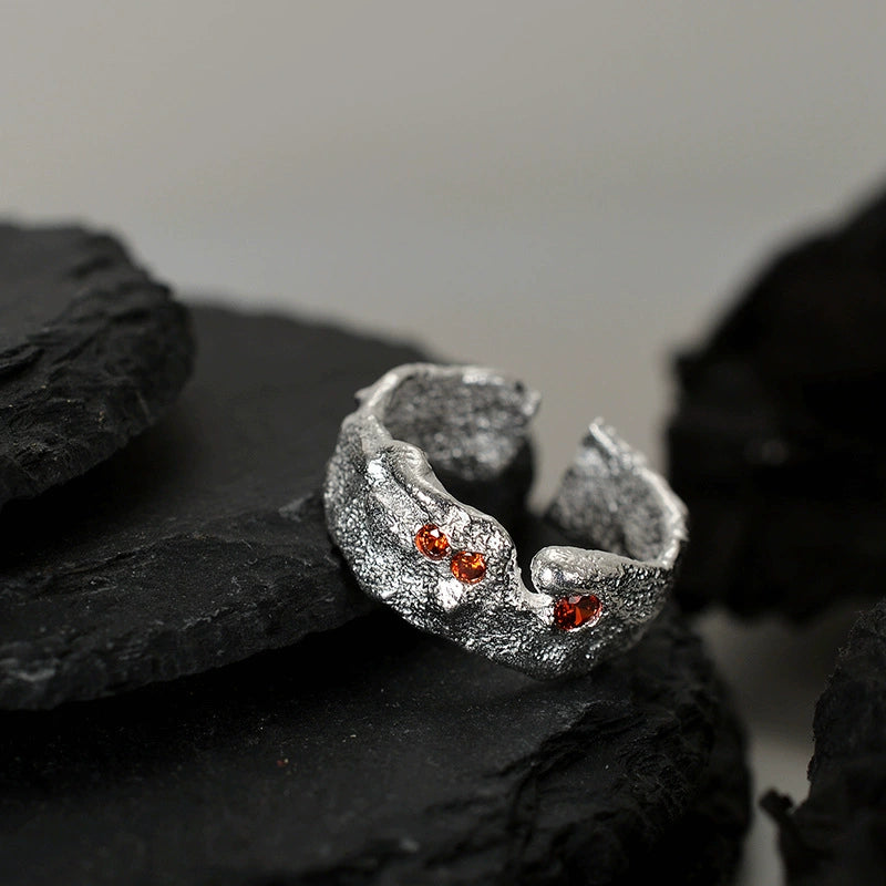 bague-en-argent-charlie-pierres-rouge