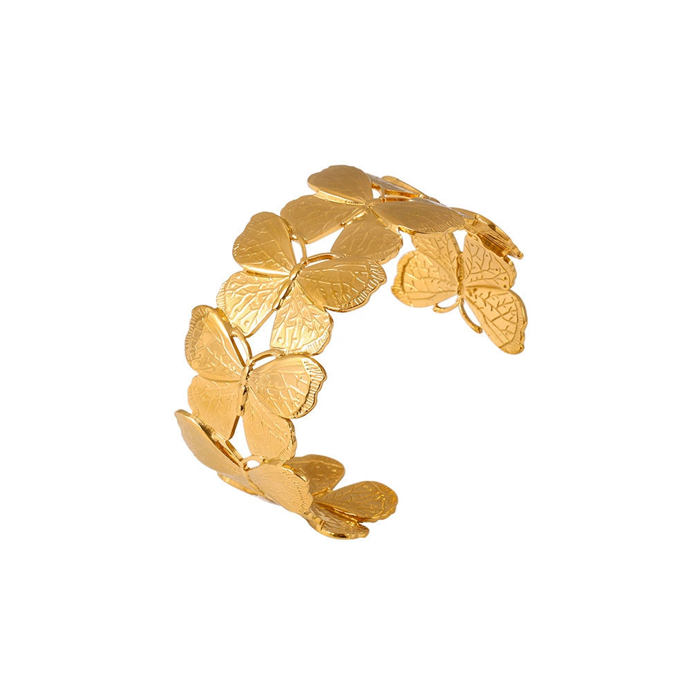 Golden Bracelet Papillon