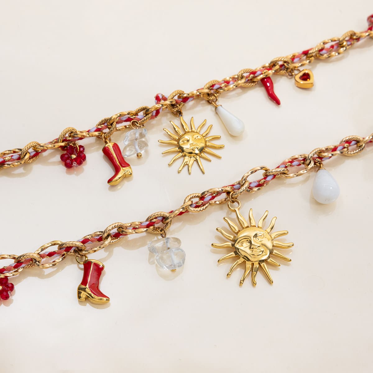 ensemble-collier-bracelet-plaque-or-Biarritz-details