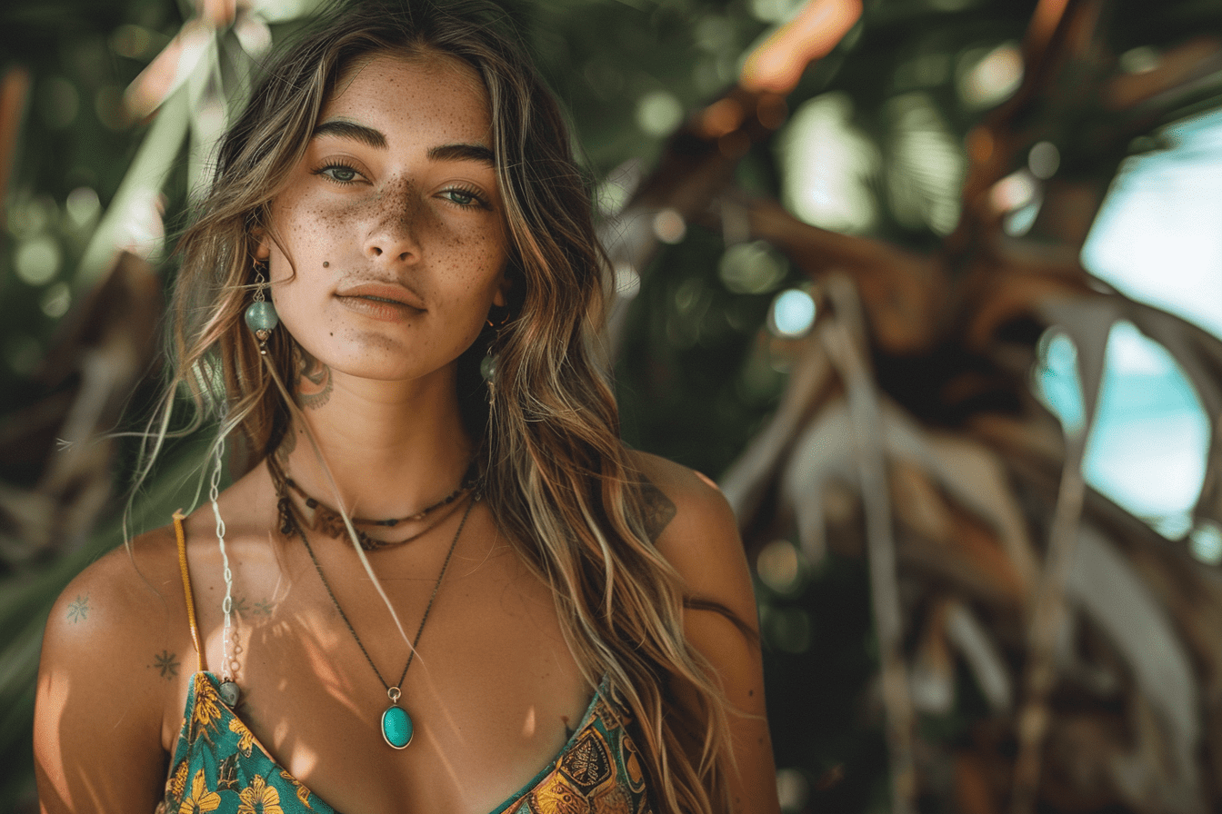 a-model-wearing-a-coloful-bohemian-style