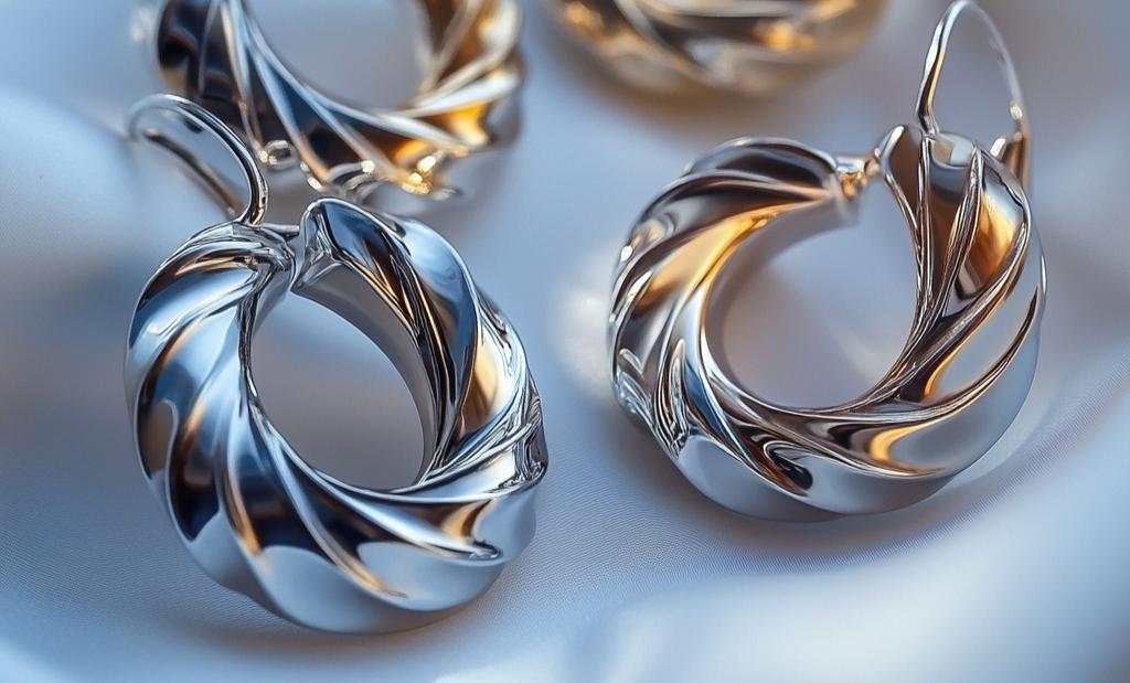 stainless steel earrings