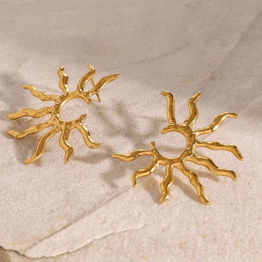 boucle-doreille-acier-chirurgical-Soleil-sur-presentoir1